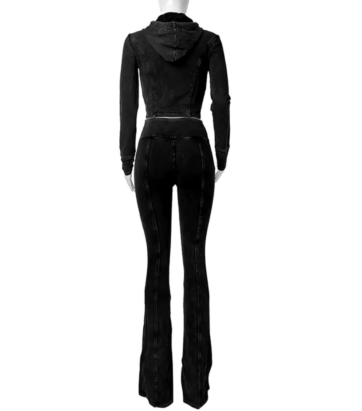 Biker Wash Pants Set