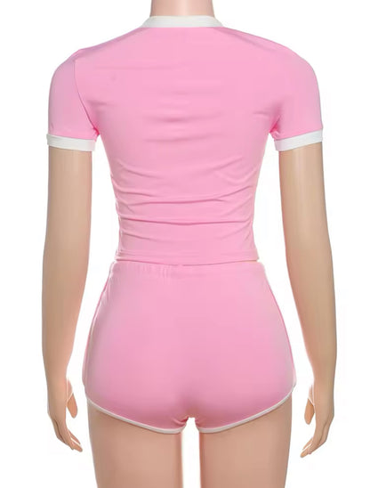 Bubblegum Shorts Set